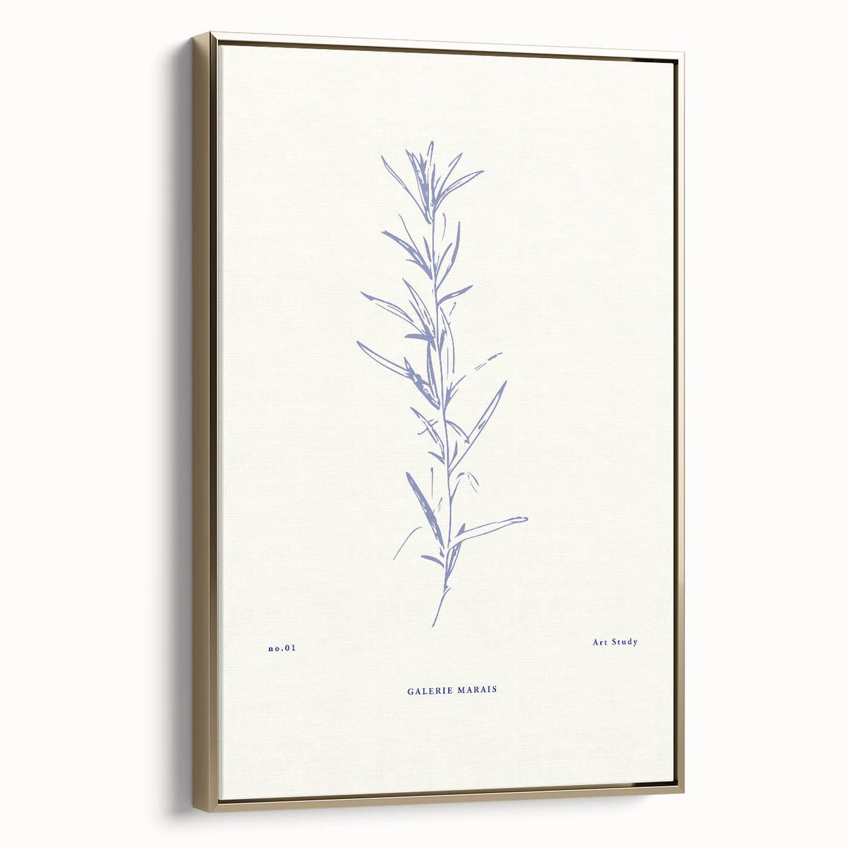 Minimalist Botanical Study – Elegant Floral Line Art for Modern Decor