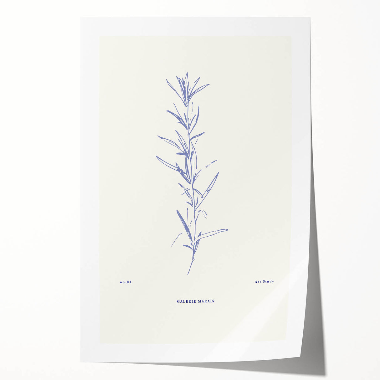 Minimalist Botanical Study – Elegant Floral Line Art for Modern Decor