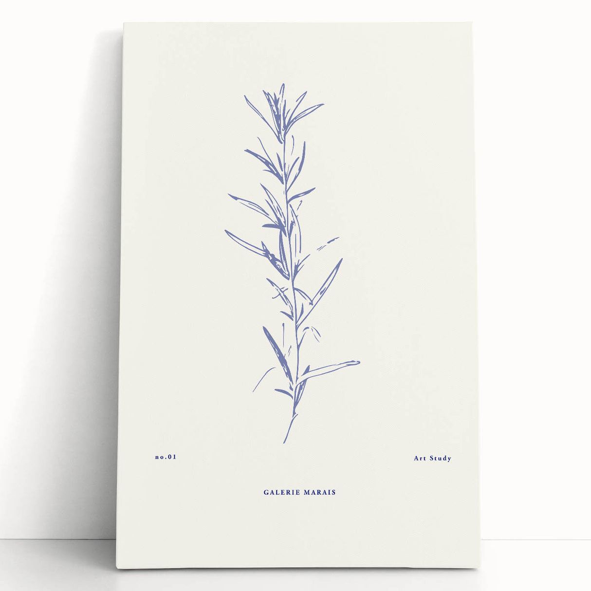 Minimalist Botanical Study – Elegant Floral Line Art for Modern Decor