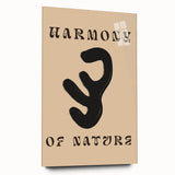 Harmony of Nature Minimalist Art – Modern Abstract Organic Line Design