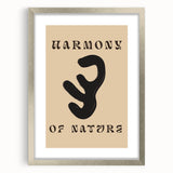 Harmony of Nature Minimalist Art – Modern Abstract Organic Line Design