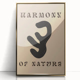 Harmony of Nature Minimalist Art – Modern Abstract Organic Line Design