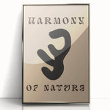 Harmony of Nature Minimalist Art – Modern Abstract Organic Line Design