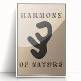 Harmony of Nature Minimalist Art – Modern Abstract Organic Line Design