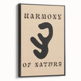 Harmony of Nature Minimalist Art – Modern Abstract Organic Line Design