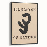 Harmony of Nature Minimalist Art – Modern Abstract Organic Line Design