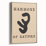 Harmony of Nature Minimalist Art – Modern Abstract Organic Line Design