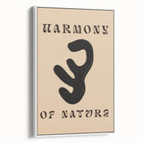 Harmony of Nature Minimalist Art – Modern Abstract Organic Line Design