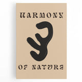 Harmony of Nature Minimalist Art – Modern Abstract Organic Line Design