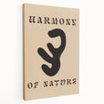 Harmony of Nature Minimalist Art – Modern Abstract Organic Line Design