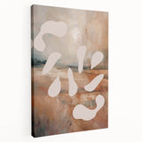 Abstract Minimalist Landscape – Modern Organic Forms and Nature-Inspired Art