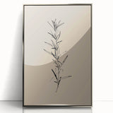 Minimalist Botanical Line Art – Elegant Plant Study for Modern Wall Decor