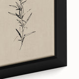 Minimalist Botanical Line Art – Elegant Plant Study for Modern Wall Decor