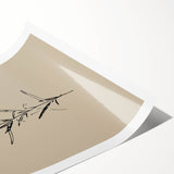Minimalist Botanical Line Art – Elegant Plant Study for Modern Wall Decor