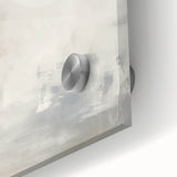 Minimalist Abstract Wall Art – Soft White and Beige Brushstrokes Design