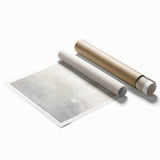 Minimalist Abstract Wall Art – Soft White and Beige Brushstrokes Design