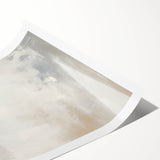 Minimalist Abstract Wall Art – Soft White and Beige Brushstrokes Design