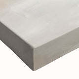 Minimalist Abstract Wall Art – Soft White and Beige Brushstrokes Design