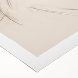 Minimalist Female Portrait – Delicate Line Art of Woman for Modern Decor