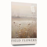 Field Flowers Minimalist Art – Elegant Nature-Inspired Wall Decor