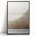 Field Flowers Minimalist Art – Elegant Nature-Inspired Wall Decor