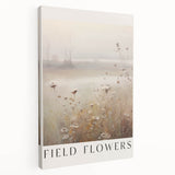 Field Flowers Minimalist Art – Elegant Nature-Inspired Wall Decor