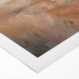 Abstract Minimalist Portrait – Dreamy Landscape with Delicate Line Art