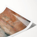 Abstract Minimalist Portrait – Dreamy Landscape with Delicate Line Art