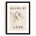 Bound by Love Minimalist Art – Elegant Line Drawing for Modern Spaces