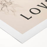 Bound by Love Minimalist Art – Elegant Line Drawing for Modern Spaces