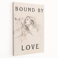 Bound by Love Minimalist Art – Elegant Line Drawing for Modern Spaces