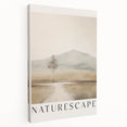 Minimalist Naturescape Art – Serene Landscape Wall Decor for Modern Spaces
