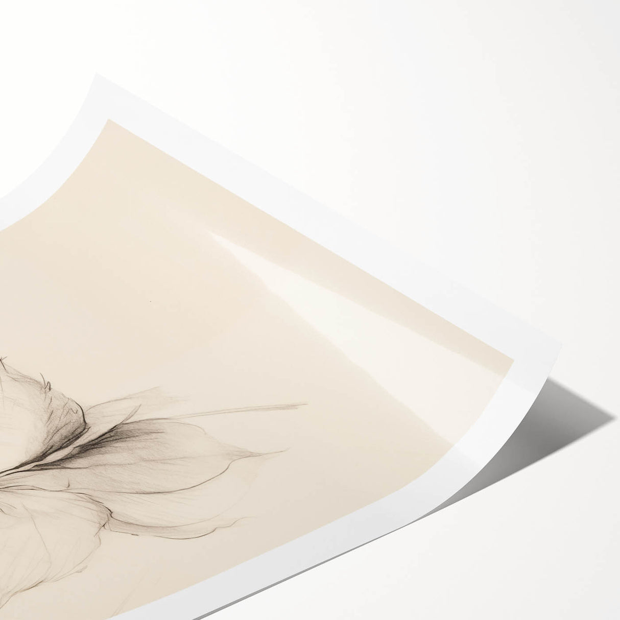 Minimalist Wall Art Sketch – Modern Clean Line Artwork for Simple Decor