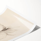 Minimalist Wall Art Sketch – Modern Clean Line Artwork for Simple Decor