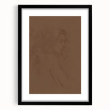 Modern Minimalist Wall Art – Elegant Female Sketch for Simple Decor
