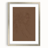Modern Minimalist Wall Art – Elegant Female Sketch for Simple Decor