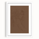 Modern Minimalist Wall Art – Elegant Female Sketch for Simple Decor