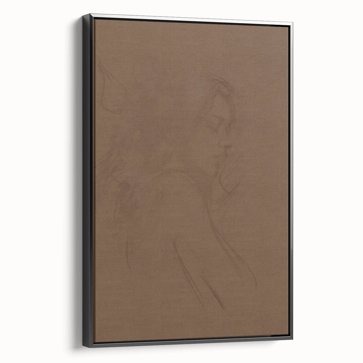 Modern Minimalist Wall Art – Elegant Female Sketch for Simple Decor
