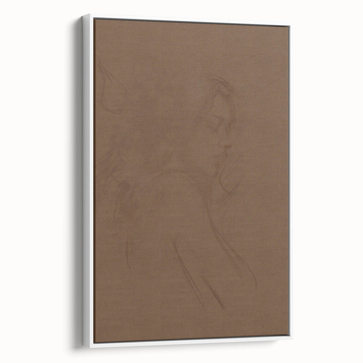 Modern Minimalist Wall Art – Elegant Female Sketch for Simple Decor
