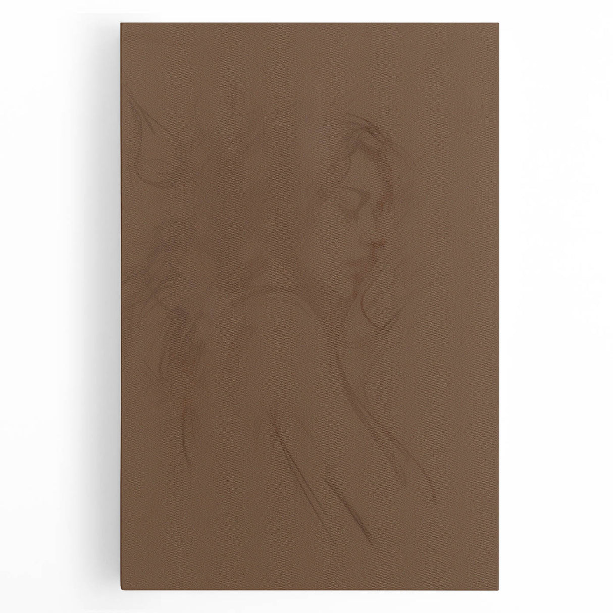 Modern Minimalist Wall Art – Elegant Female Sketch for Simple Decor