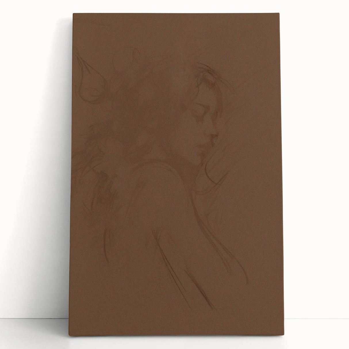 Modern Minimalist Wall Art – Elegant Female Sketch for Simple Decor