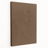 Modern Minimalist Wall Art – Elegant Female Sketch for Simple Decor