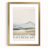 Minimalist Naturescape Wall Art – Clean Line Landscape for Modern Decor