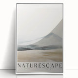 Minimalist Naturescape Wall Art – Clean Line Landscape for Modern Decor