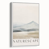Minimalist Naturescape Wall Art – Clean Line Landscape for Modern Decor