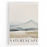 Minimalist Naturescape Wall Art – Clean Line Landscape for Modern Decor