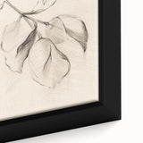 Minimalist Leaf Sketch – Modern Line Art for Clean and Simple Decor