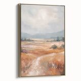 Minimalist Landscape Art – Abstract Nature Painting for Modern Decor