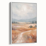 Minimalist Landscape Art – Abstract Nature Painting for Modern Decor