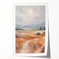 Minimalist Landscape Art – Abstract Nature Painting for Modern Decor